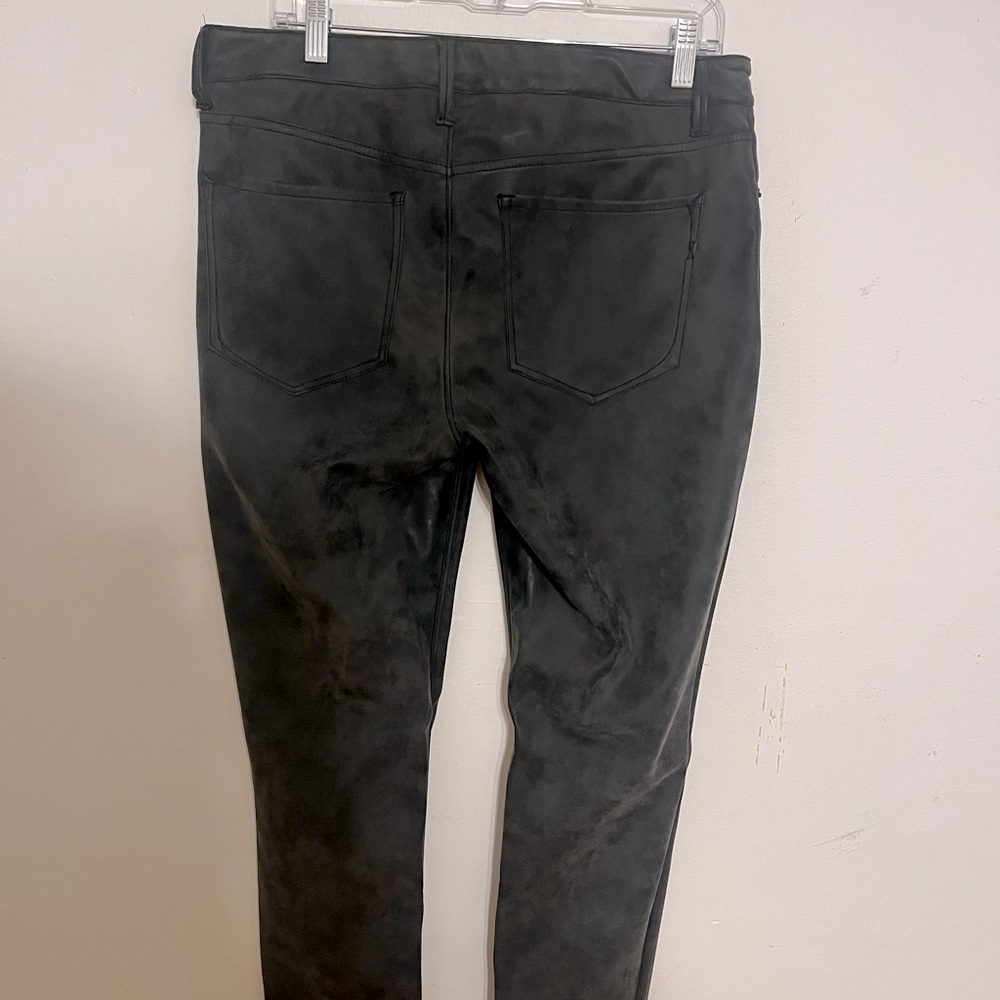 Suede pants